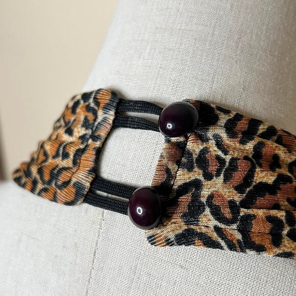 Vintage y2k miss california cheetah print maxi dress - Picture 5 of 8